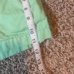 J.Crew  Chino Shorts‎ Broken-In Everyday Casual Green Cotton Size 6 Photo 4