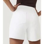 Spanx Women's Classic White Cotton Blend 6"‎ Shorts with Pockets Size 3X NWT Photo 1