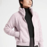 Athleta Lavender Tugga Sherpa Fleece Jacket Size XS Photo 0