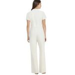 Gal Meets Glam Cream Jumpsuit Pantsuit Womens Size 4 New With Tags Photo 1