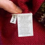 Susan Bristol Vintage 90s Wool Blend Sweater Vest Hand Embroidered Womens Size S Photo 8