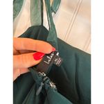 Lulus  Beloved Elegance Emerald Green Tie-Strap Mermaid Maxi Dress Wedding Sz XL Photo 4
