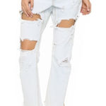 One Teaspoon  Distressed Cropped Jeans(Size 28) Photo 0