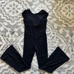 JoyLab Black Jumpsuit with Flare leggings and low back☁️ Photo 2