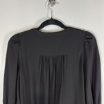 Pomander Place by Tuckernuck Women's Black Crepe Kenzo Mini Dress Tier‎ sz XS Photo 6