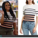 frame denim Frame Ribbed Stripe Sweater NEW Photo 2