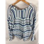 Falls Creek  Striped Button Down Shirt Size Large Photo 5