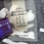 Calvin Klein Abstract Print Elastic Waist Wide Leg Sleeveless Jumpsuit Black 8 Photo 10