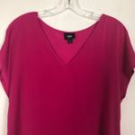 Mossimo Womens Top Small Mixed Media Career Office Business Dressy Party Event Pink Photo 2