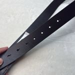 Tommy Hilfiger  Women's Black Belt with Gold Buckle- Size Small Photo 10