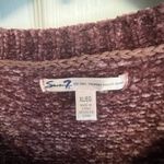 Seven7  Fuzzy Soft Sweater Size XL Cozy Comfy Teddy Fleece Stretch Photo 3