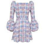 Autumn Adeigbo Catira Check Eyelet Puff Photo 2