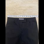 ULTRA OZBEK Made In Italy Striped Dress Pants‎ Sparkly Pinstripe Black US 8 Photo 2