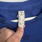 CODE FIVE Blue Short Sleeve Crewneck Tee Shirt USA w/ Stars Women's Plus Size 3X Photo 2