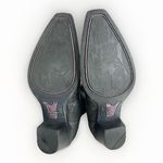 Ariat 11B Dahlia Western Boot Black Leather Cowgirl Whimsygoth BOHO Rodeo Photo 6