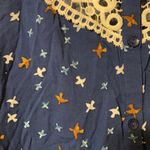 Umgee NWT sleeveless bird print crochet tank Photo 4