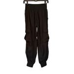 Cinq a Sept Giles Cargo Silky High Rise Jogger Black Pull On Pant, Sz XS Photo 3