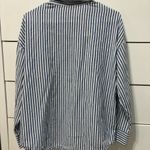 Elizabeth and James  Stripe Button Down Shirt Photo 2