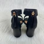 Qupid Women's  Dorcas Faux Leather Multi Strap Block Heel Sandals Black Size 8 Photo 9