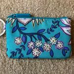 Vera Bradley Vera‎ Bradley Lighten Up Zip ID Case - Peacock Garden - very gently used. Photo 0