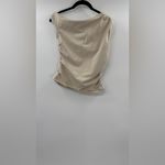 J.Crew  Stretch cotton-blend off-the-shoulder top Ivory Sand Photo 5