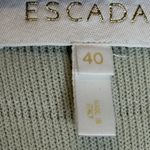 Escada sleeveless knit top Gray Size 40 Photo 1