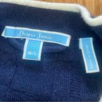 Draper James Blue Wool Cashmere Sweater Cardigan Womens Medium/Large Photo 12