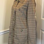 CAbi Houndstooth Sherlock Jacket w Tie Waste Belt Sz Large NWT Photo 2