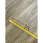 Orange bead and swarovski choker necklace Photo 7