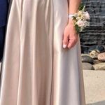 Black And Champagne Formal Dress Tan Photo 0