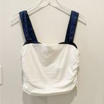 Free People  2‎ Tone Tank in White Combo NWT size Medium Photo 3