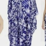 Michael Stars  Ikat‎ Print Kimono Multitude Scarf Wrap Skirt Beach Swim Cover O/S Photo 0