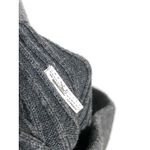 Forever 21 Gray Ribbed Bodycon Tube Pencil Skirt S Fitted Faux Button Front Y2K Photo 5