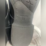 American Rag Cie Afionn Black Lace-Up Combat Boots Size 10M Faux Leather Photo 6