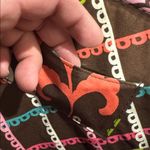 Vera Bradley tablet iPad case Lola Brown and Pink Quilted Sleeve 10 x 8” zipper Photo 3