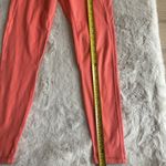 Senita Athletics NWTG  Small Orange Capris Workout Fish Net‎ Leggings Size L Photo 1