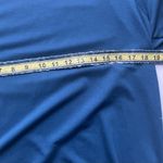 Banana Republic  Loose Fit Oversize Crewneck Blouse Shirt Teal Blue Medium Photo 4