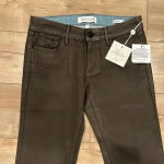 Habitual NWT  Alice Coated Skinny Jeans Mid Rise Color Hide Sz 26 Photo 6