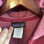 Patagonia Synchilla Fully Zipped Hooded Fleece Maroon & Pink Jacket, S Photo 1