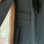 Pinko Black Single Lapel Peacoat Size 4 Photo 4