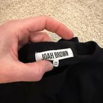 Joah Brown  Black Cropped T-Shirt Photo 2