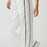 FREE PEOPLE Polish It Off Trackpants White Size M Photo 0