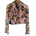 Urban Outfitters Outfitters Angela Cozy Floral Fleece Quarter Zip Pullover Size Medium Photo 3