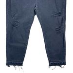 Madewell High Rise The Mom Jeans Renley Black Wash Size 37 Photo 4