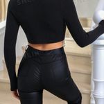 SheIn Rhinestone Fringe Turtle Neck Sweater Top Photo 2