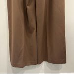 Oscar de la Renta Oscar by Tan Wide Leg Pants Side Button Detail Size 16 Career Photo 8