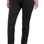 Madewell NWT Curvy Stovepipe Jeans Armand Wash Black Slim Fit Mid Rise Size 26 Photo 0