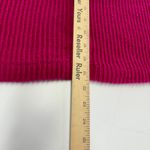 Diane Von Furstenberg  Sweater‎ Womens Large Pink Turtleneck Ribbed Knit Vintage Photo 5