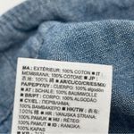 Gap Size 4 Wide Leg High Rise Chambray Pants Cotton Lightweight Beach Casual Photo 9