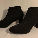 Life Stride  Black Ankle Sock Booties sz 9 Photo 2